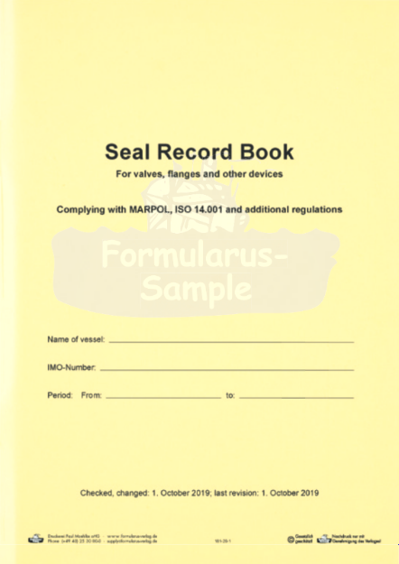 Seal Record Book